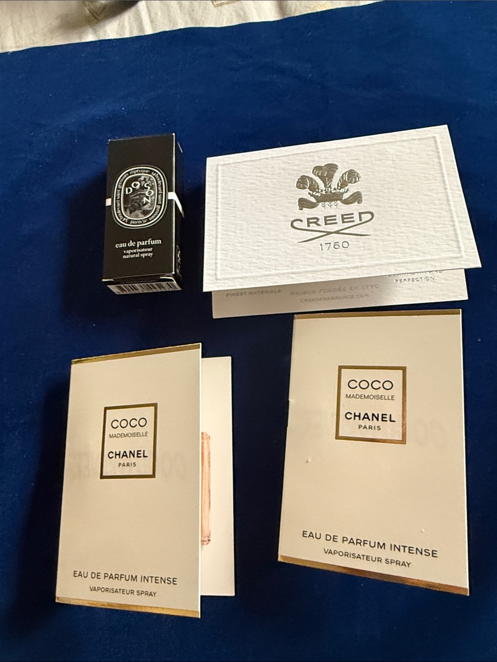 Parfum samples